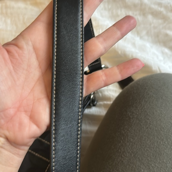 Authentic coach bag black with “C” logo - Picture 4 of 5